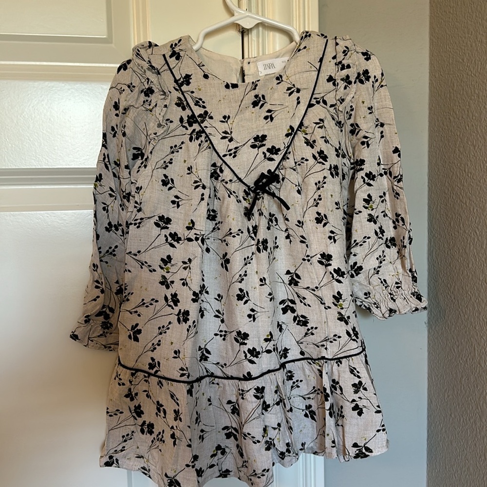 Zara, cute dress for little princess, size 2-3Y-98cm.